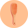 Расческа The Wet Detangler Mini Salmon Pink & Apricot