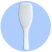 Расческа The Wet Detangler Serenity Blue